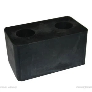 Bloque de Buffers de goma para el carro